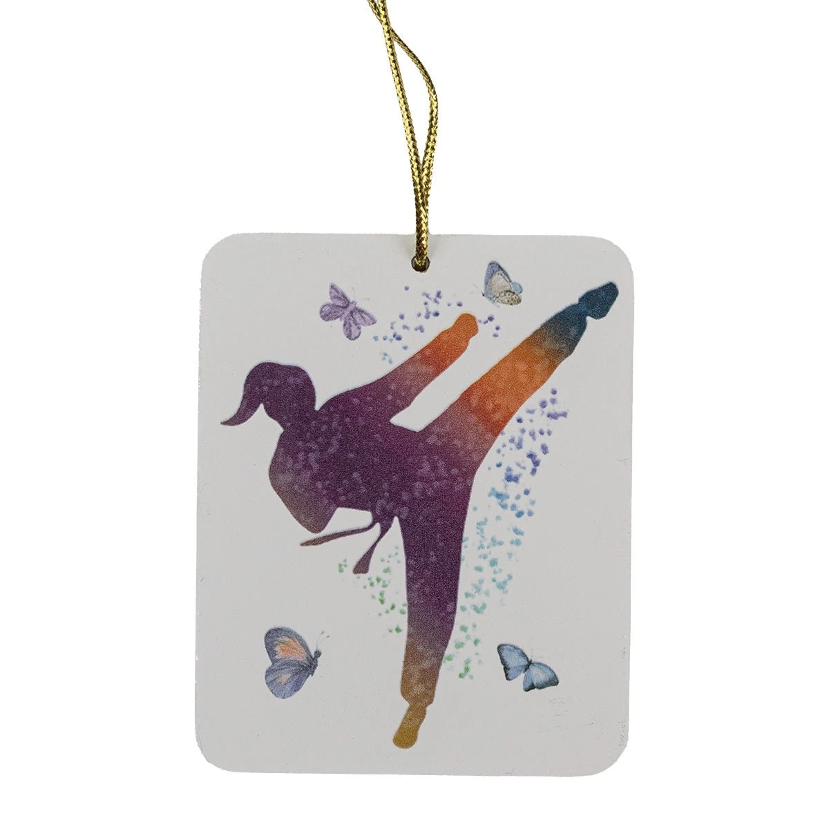 Century Ornament - Female Kicking