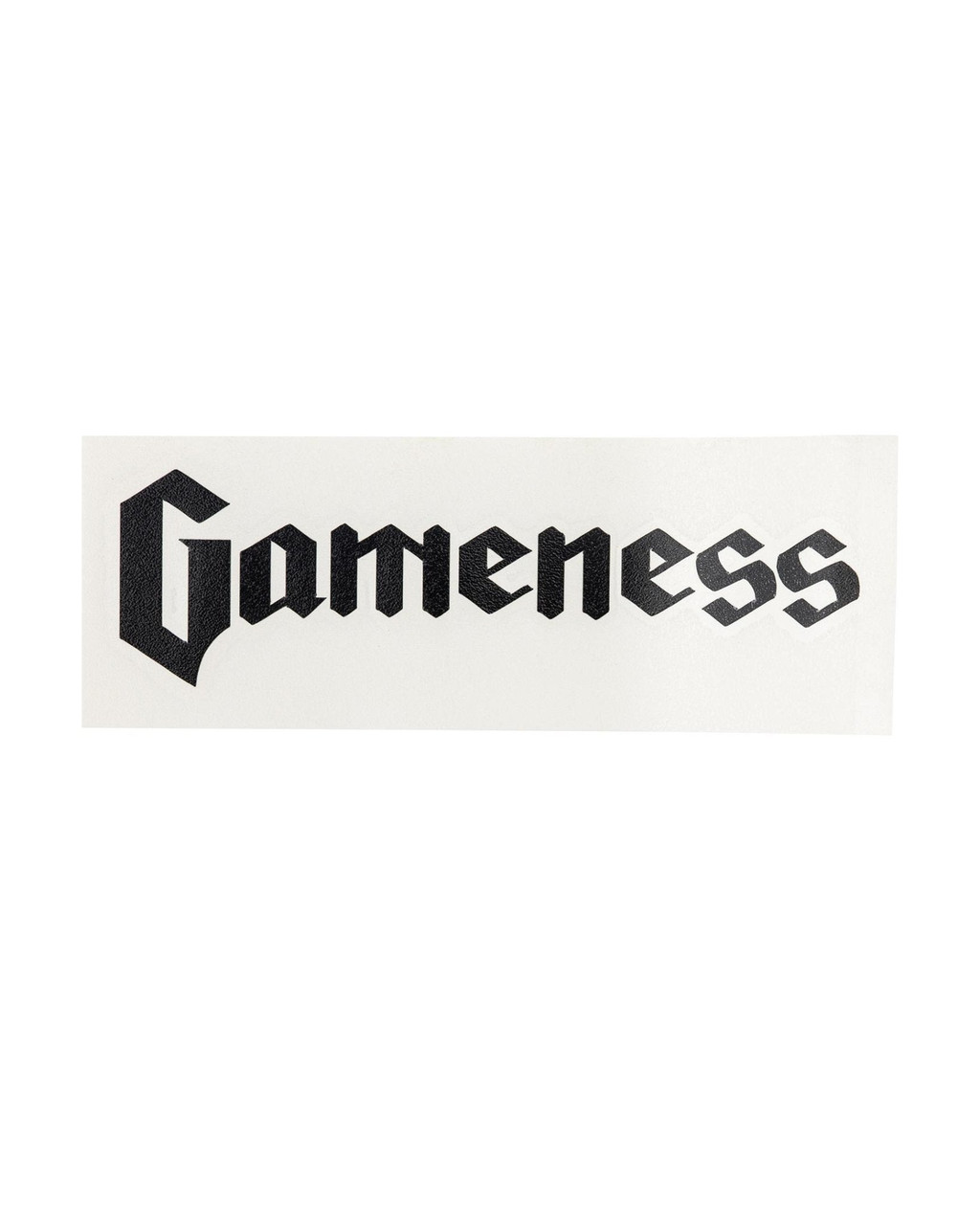 Gameness Logo Die Cut Sticker