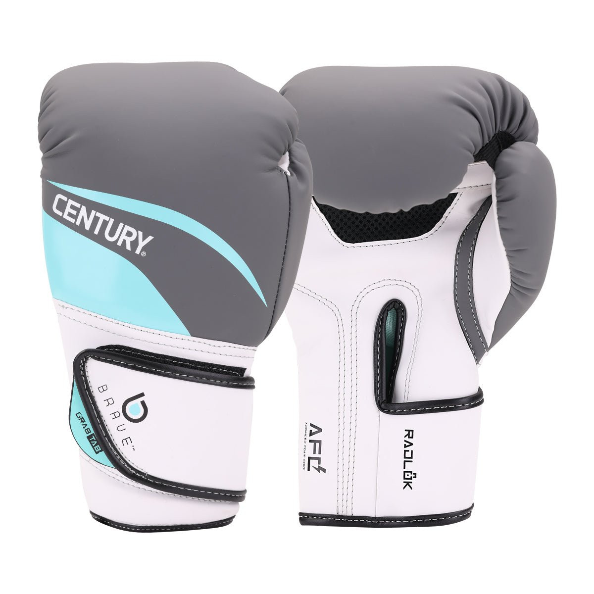 Century Brave Women's Boxing Gloves - White/Teal