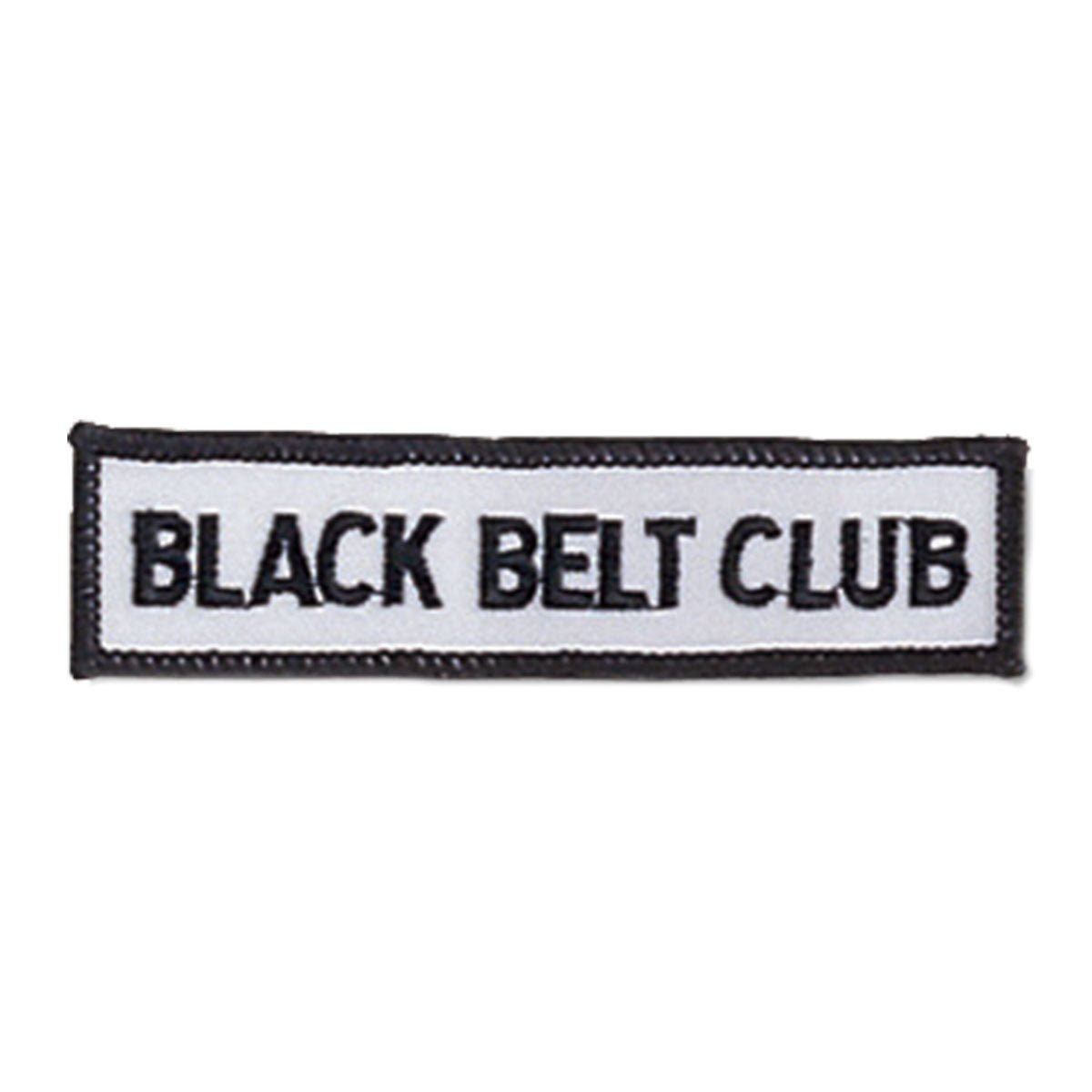 Century Iron-On Black Belt Club Patch