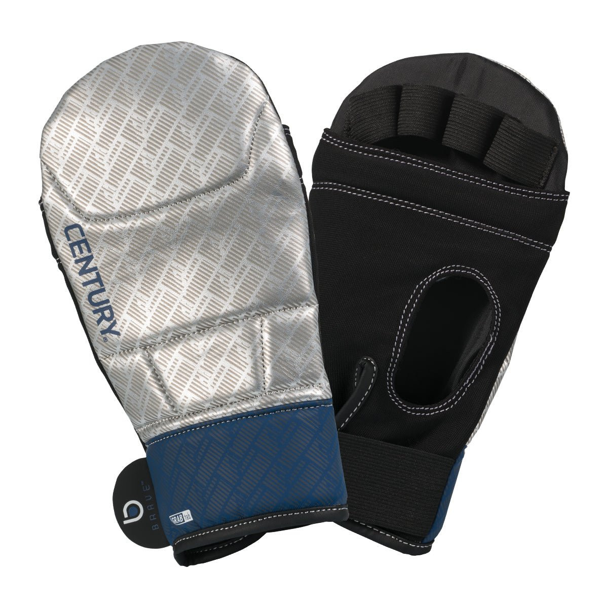 Century Brave Bag Gloves - Silver/Navy