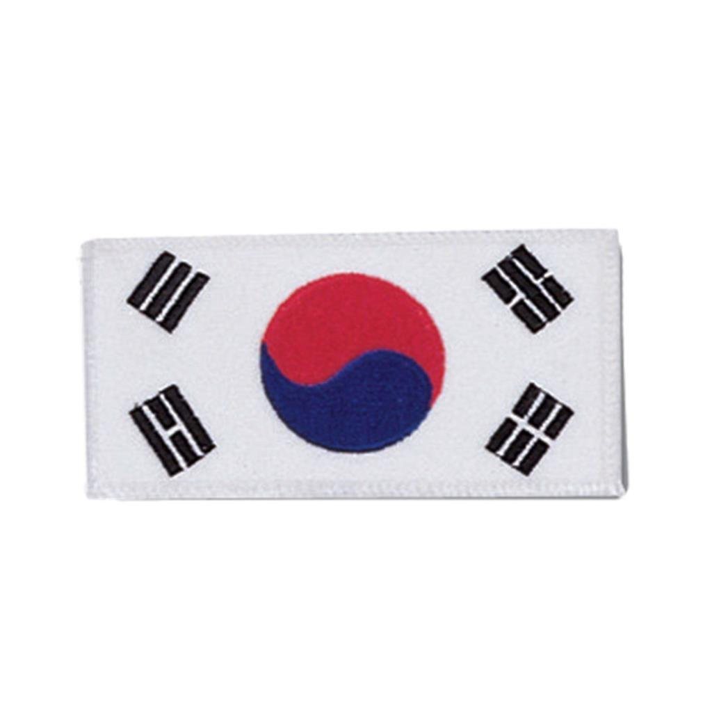 Century Sewn-In Korean Flag Patch