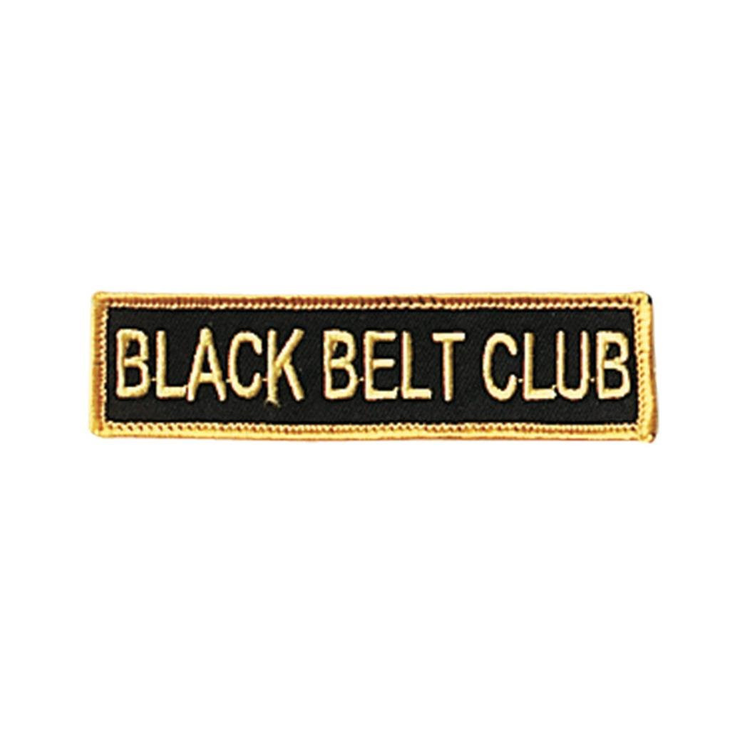 Century Iron-On Rank Patch - Black Belt Club