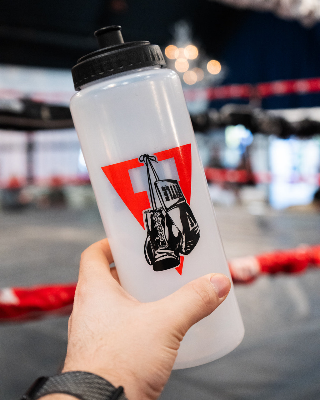 TITLE Boxing Pro Plus Water Bottle