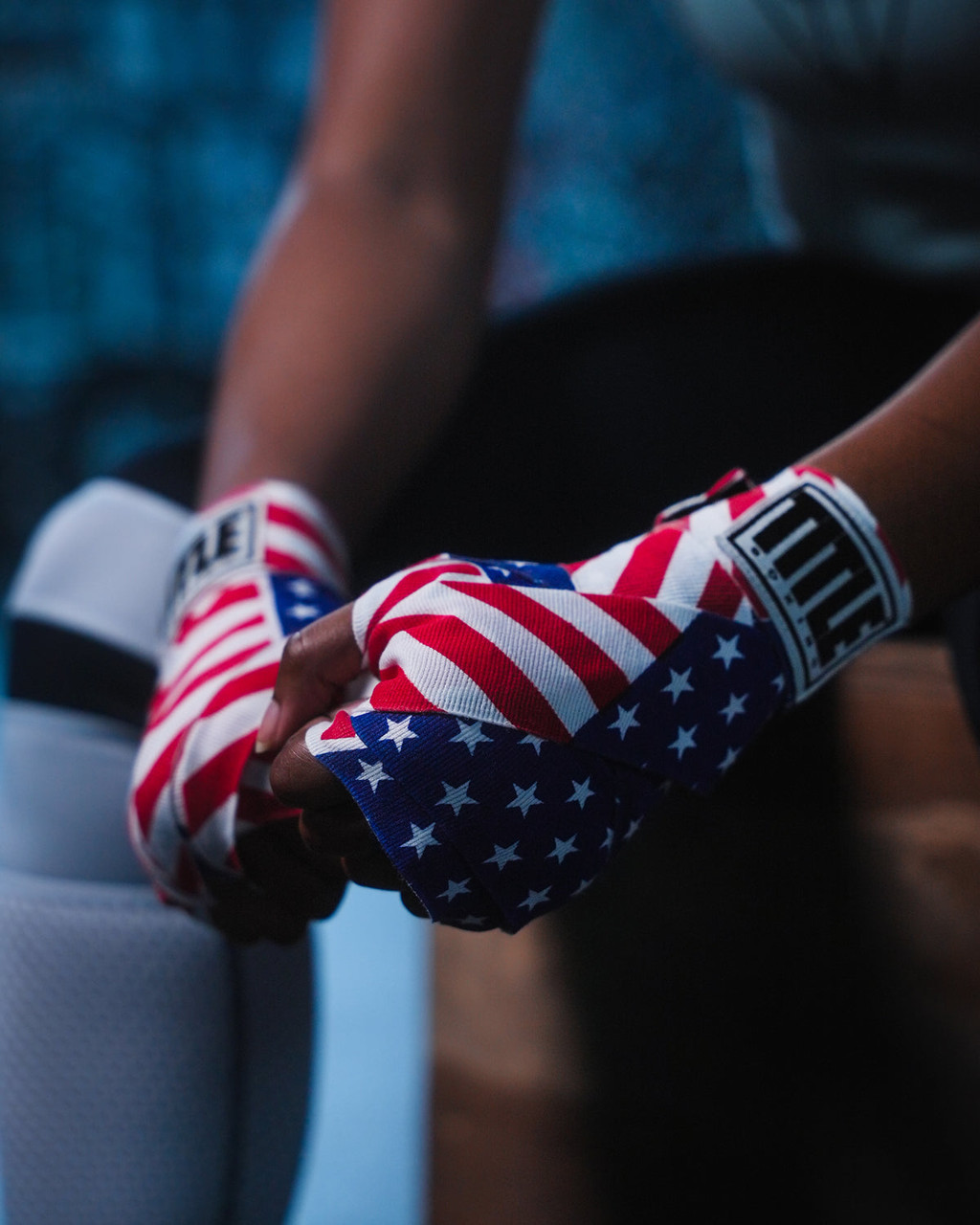 TITLE Boxing Print Mexican Style 180" Hand Wraps