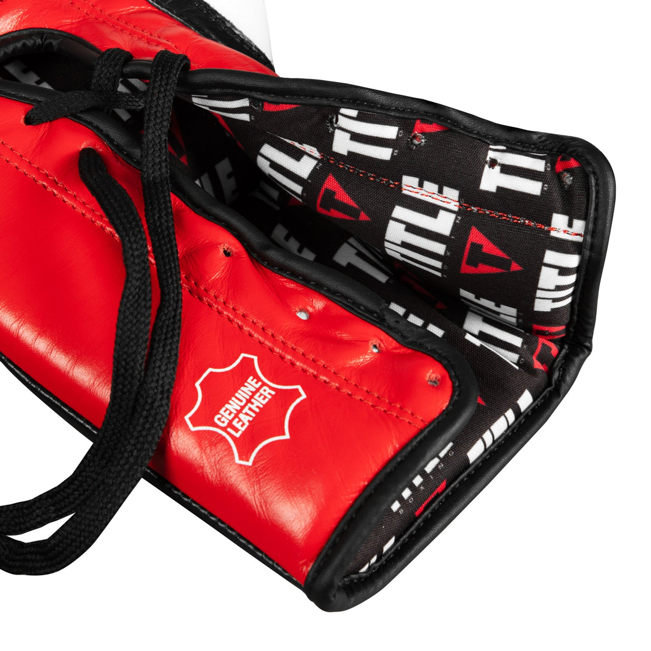TITLE Boxing Gel Generation Leather Lace Sparring Boxing Gloves