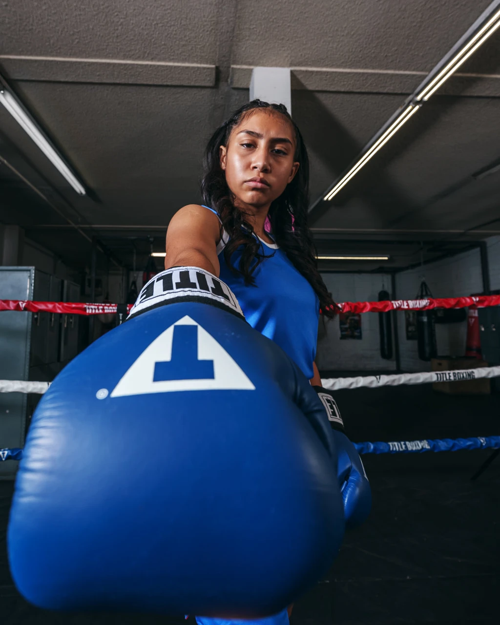 TITLE Boxing Women's Reversible Elite Amateur Boxing Set