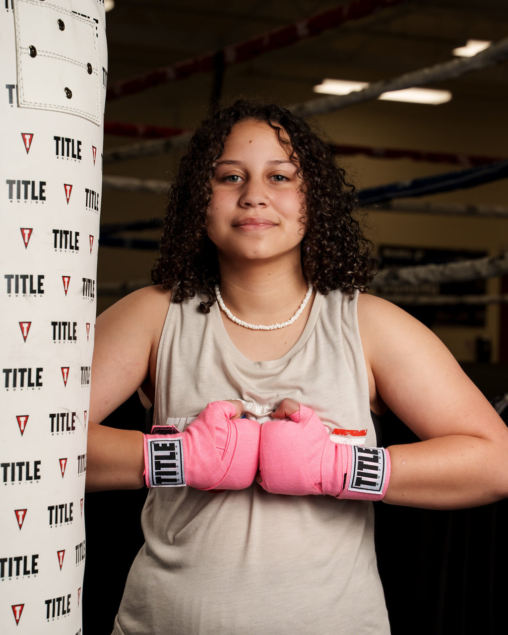 TITLE Boxing Select 180" Semi-Elastic Mexican Hand Wraps