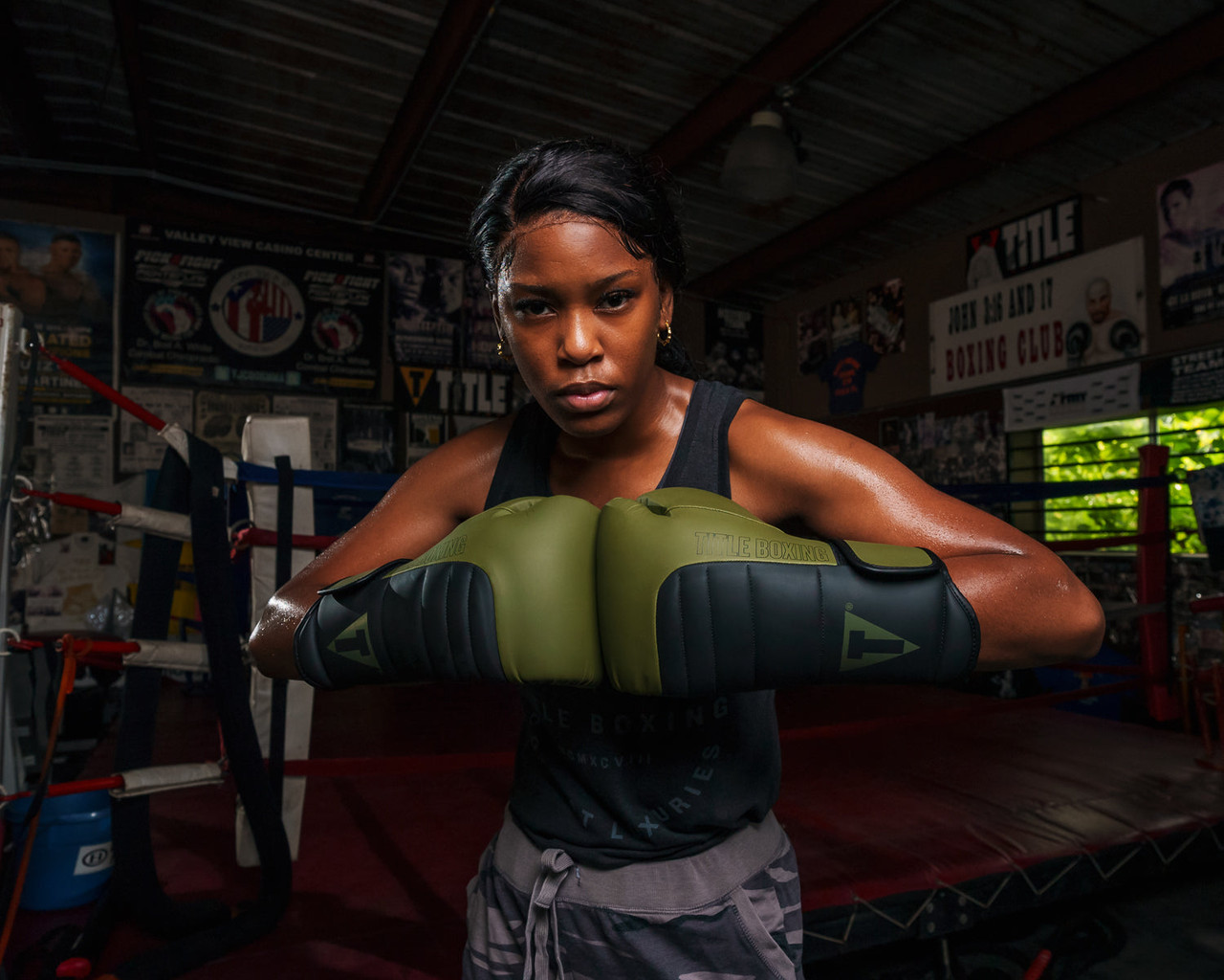 TITLE Boxing Combat Bag Boxing Gloves 2.0