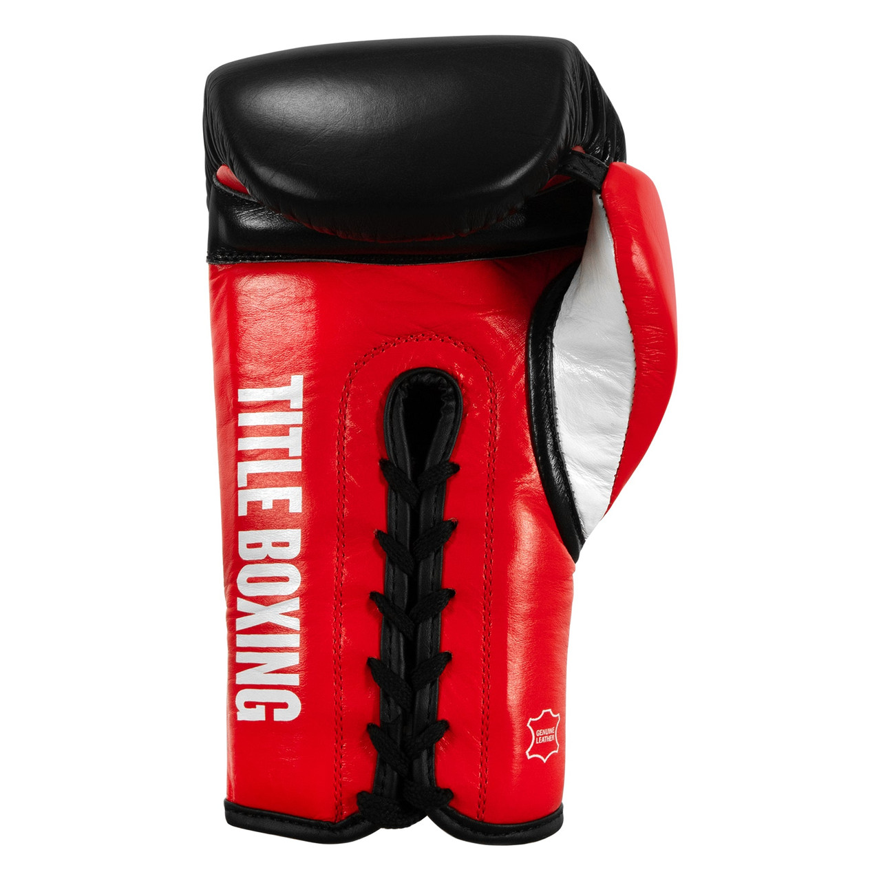 TITLE Boxing Pro Style Youth Lace Training Boxing Gloves