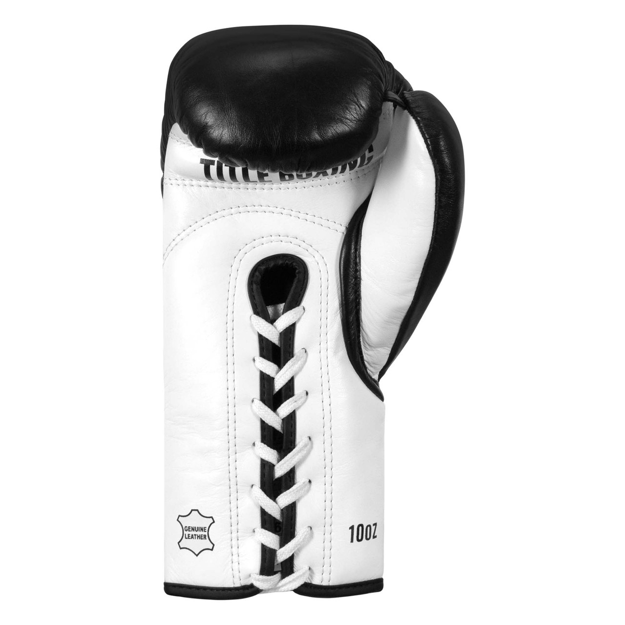 TITLE Boxing Leather Pro Fight Boxing Gloves