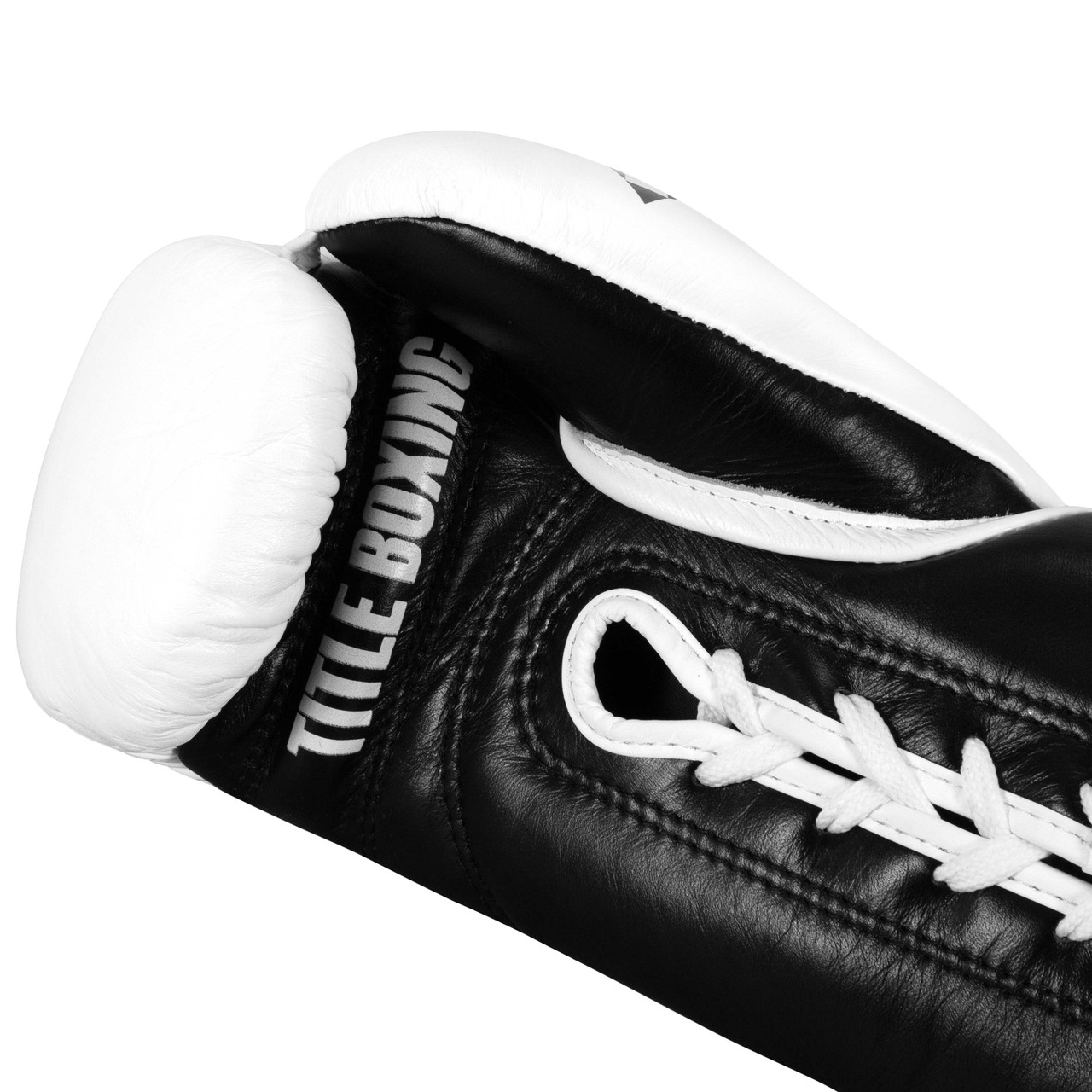 TITLE Boxing Leather Pro Fight Boxing Gloves