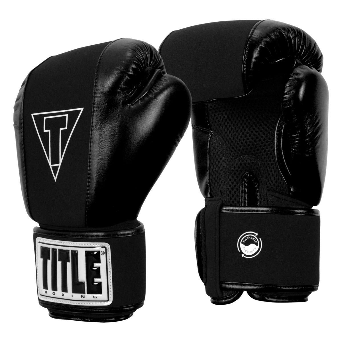 TITLE Boxing Gel Washable Fitness Boxing Gloves 3.0