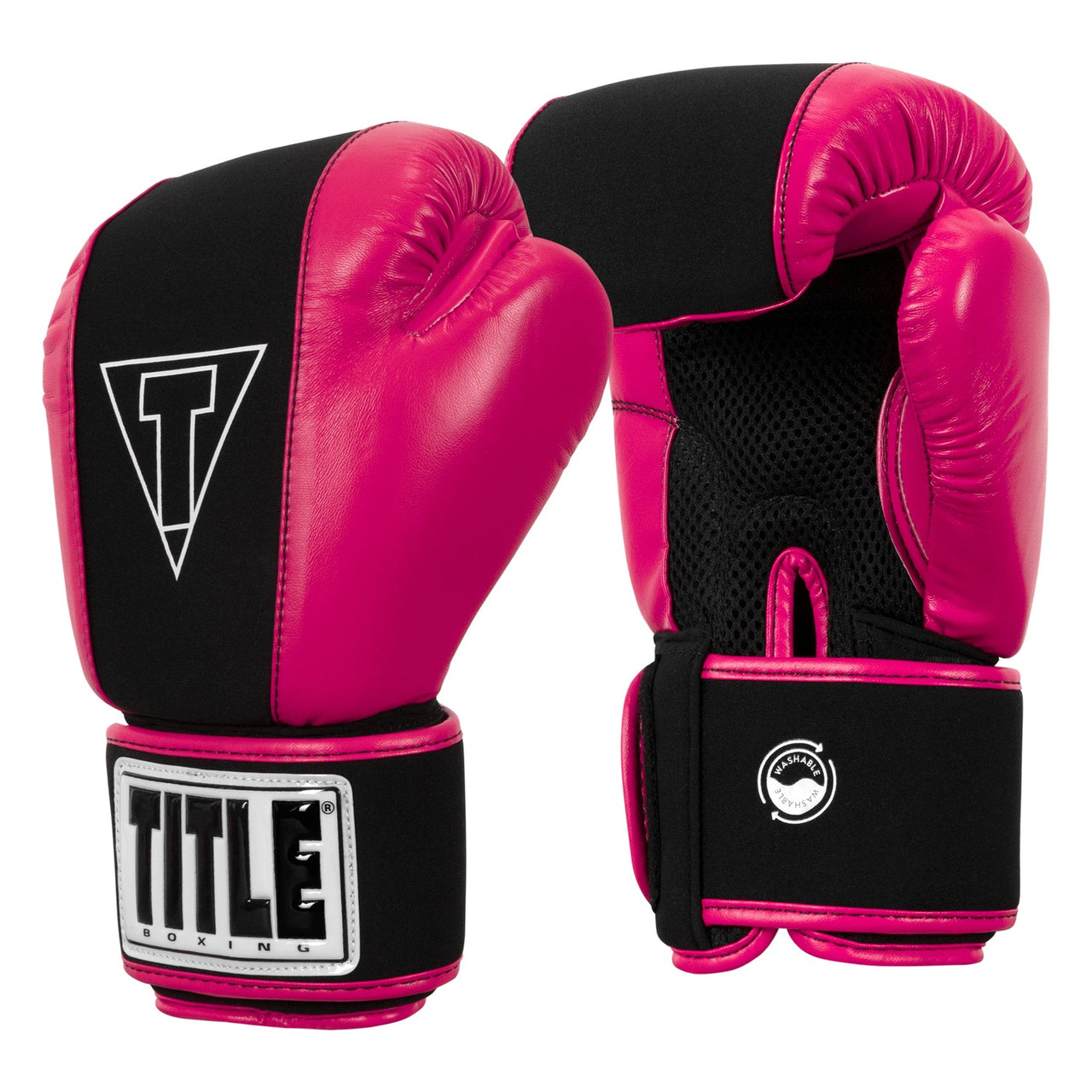 TITLE Boxing Gel Washable Fitness Boxing Gloves 3.0