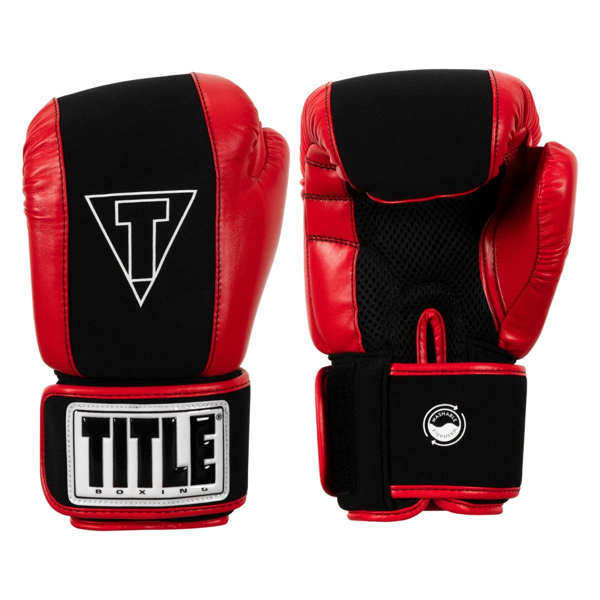 TITLE Boxing Gel Washable Fitness Boxing Gloves 3.0