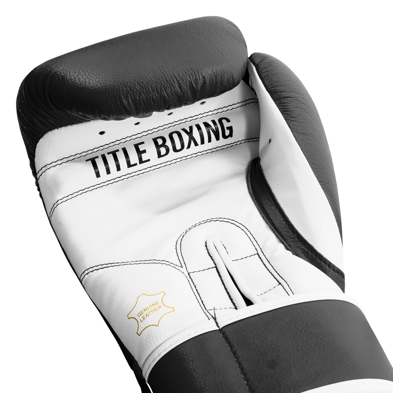 TITLE Boxing Pro Style Leather Training Boxing Gloves 3.0