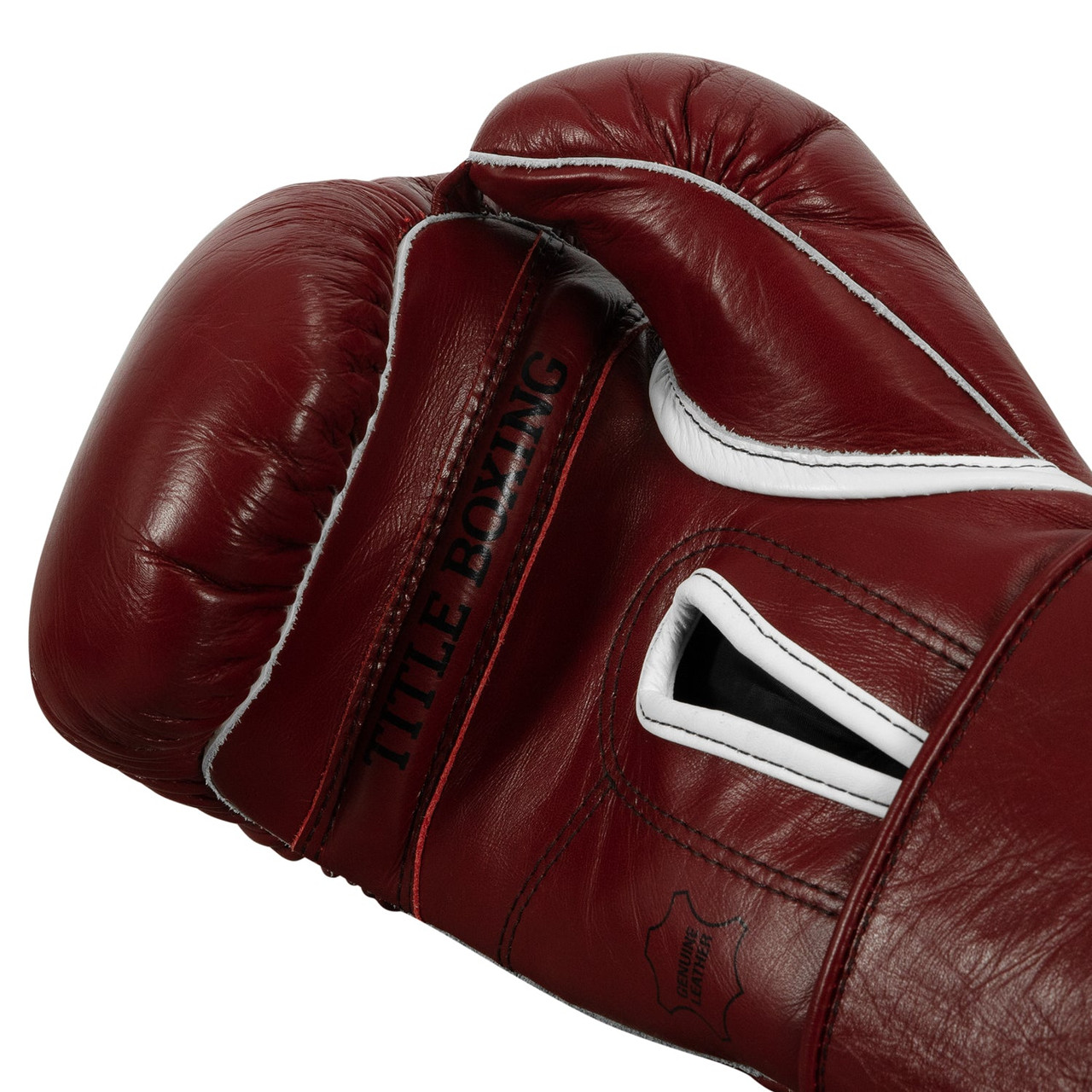 TITLE Boxing Old School Leather Bag Boxing Gloves 2.0