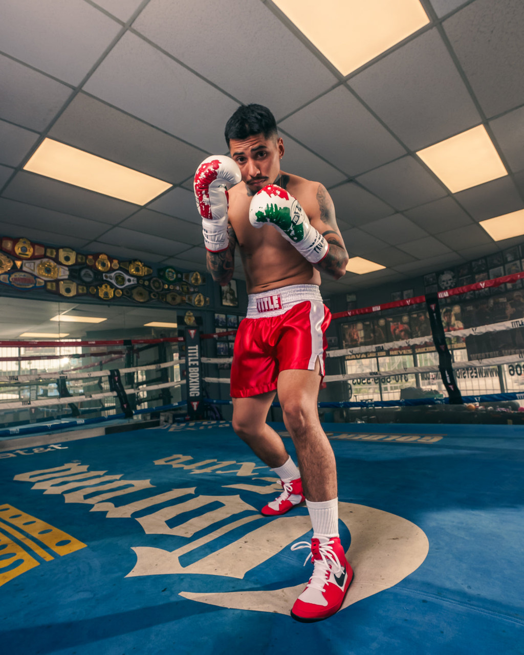 TITLE Boxing Pro Traditional Cut Trunks