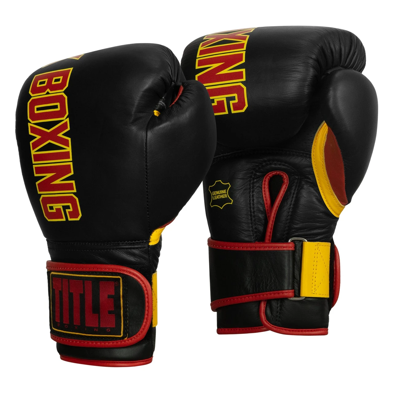 KRONK Boxing Gym Leather Bag Boxing Gloves