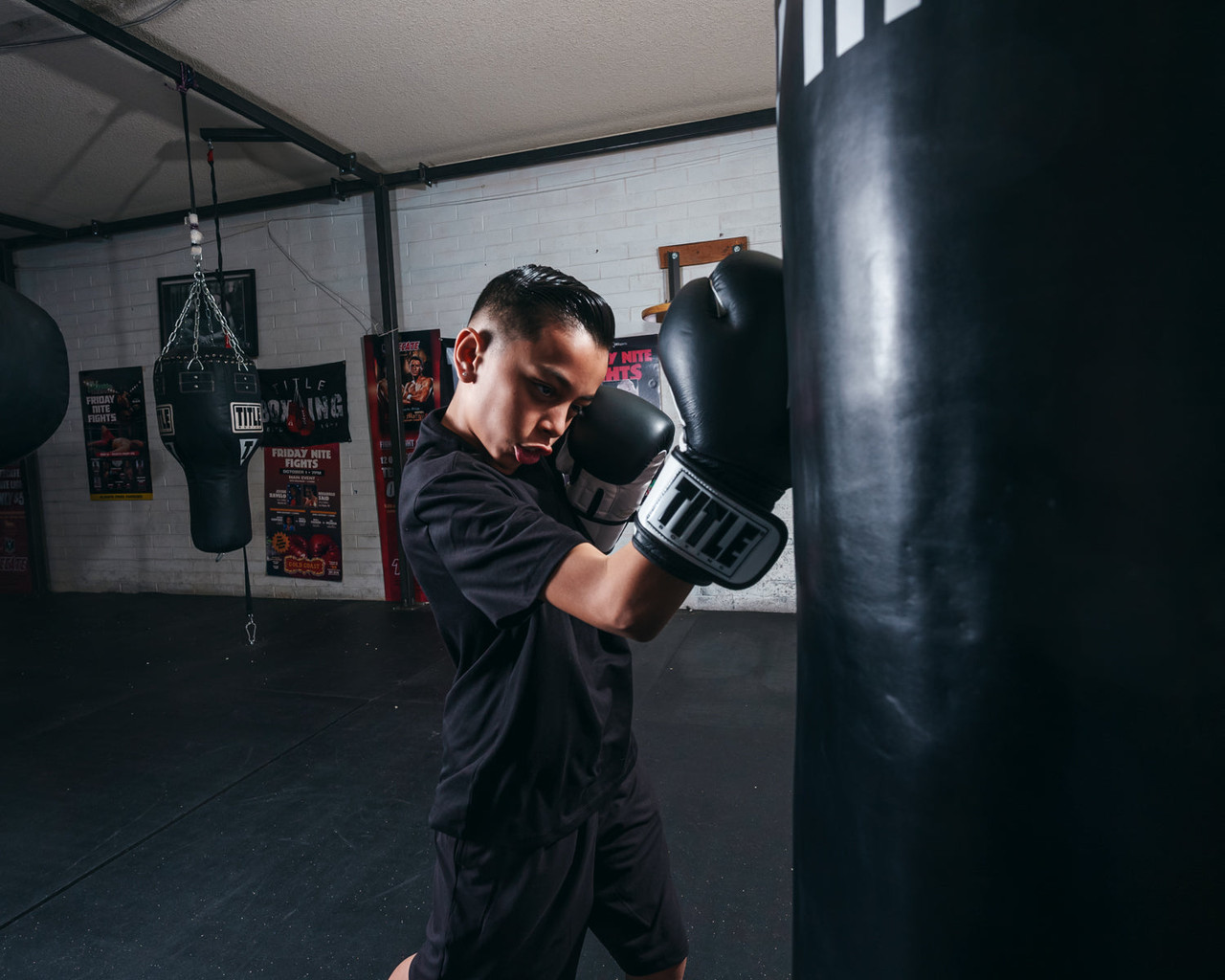 TITLE Premier Leather Super Bag Boxing Gloves 2.0