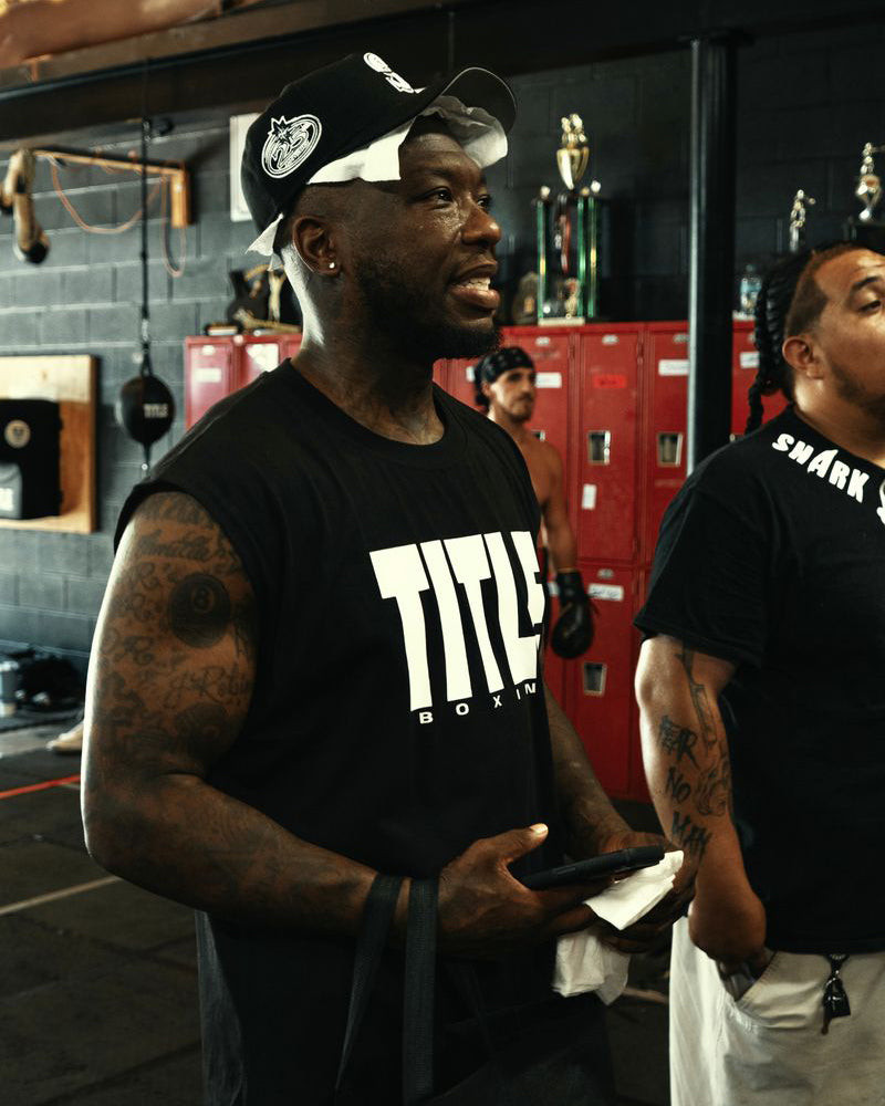 TITLE Boxing Iconic Block Muscle Tee