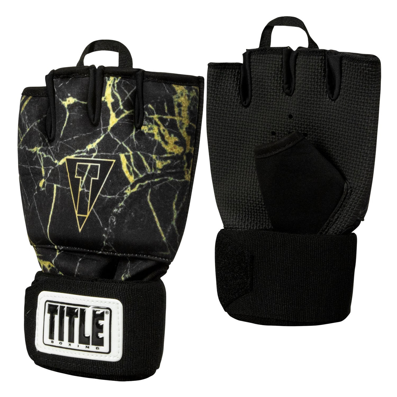 TITLE Boxing Defender Sublimated Glove Wraps