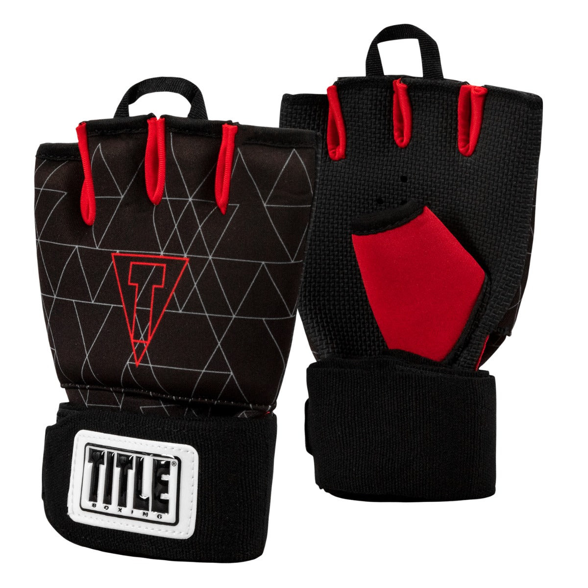 TITLE Boxing Defender Sublimated Glove Wraps