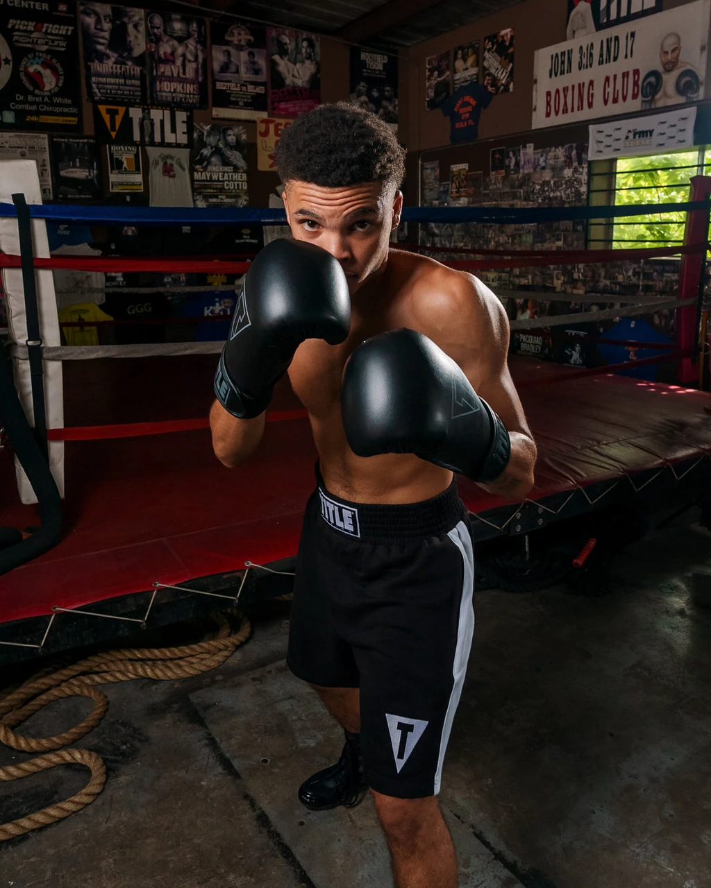 TITLE Boxing Vegan Fitness Bag Boxing Gloves