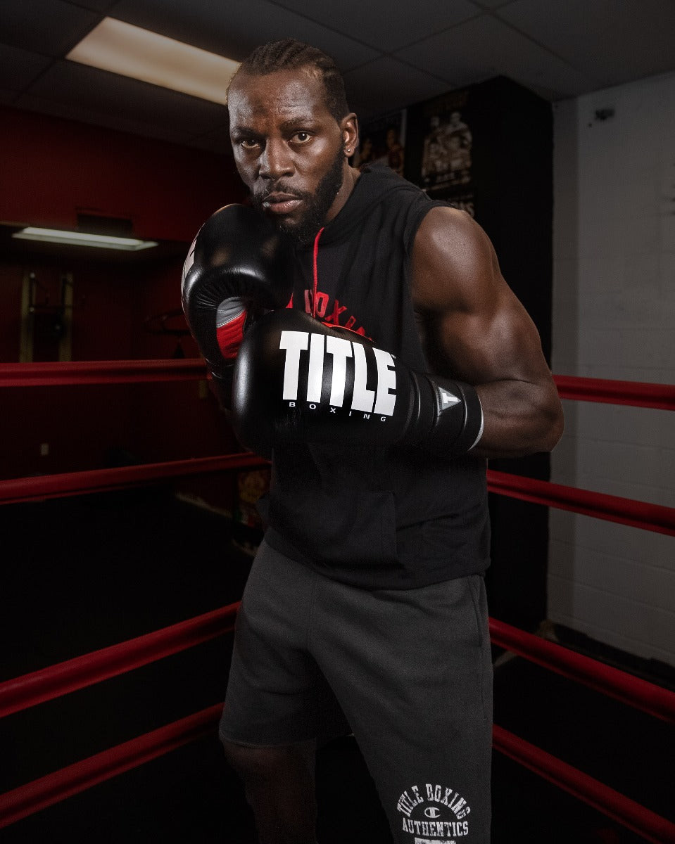 TITLE Boxing Leather Enforcer Pro Sparring Boxing Gloves