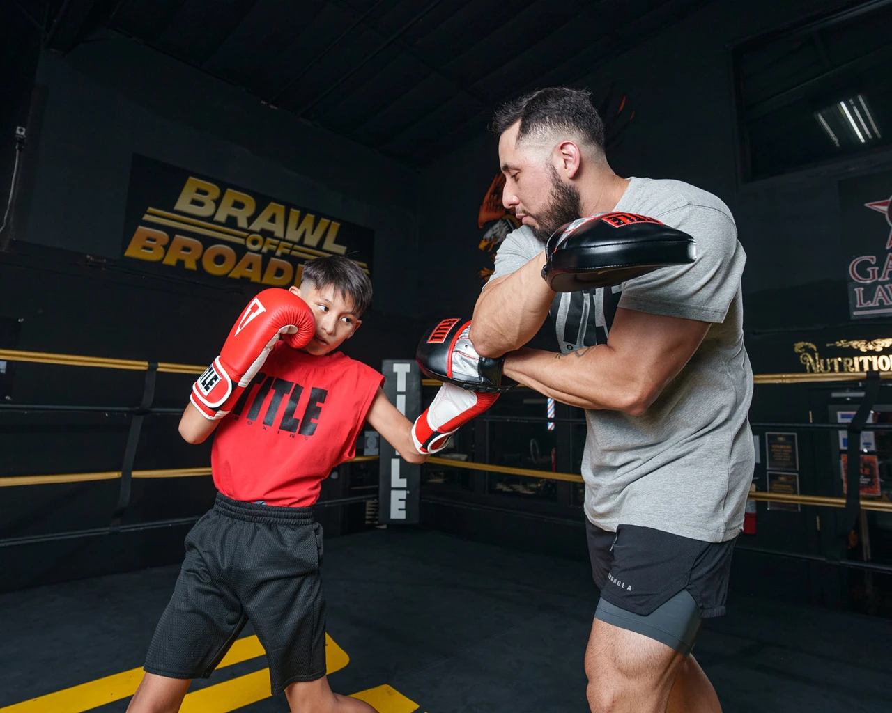 TITLE Boxing Valiant Micro Mitts