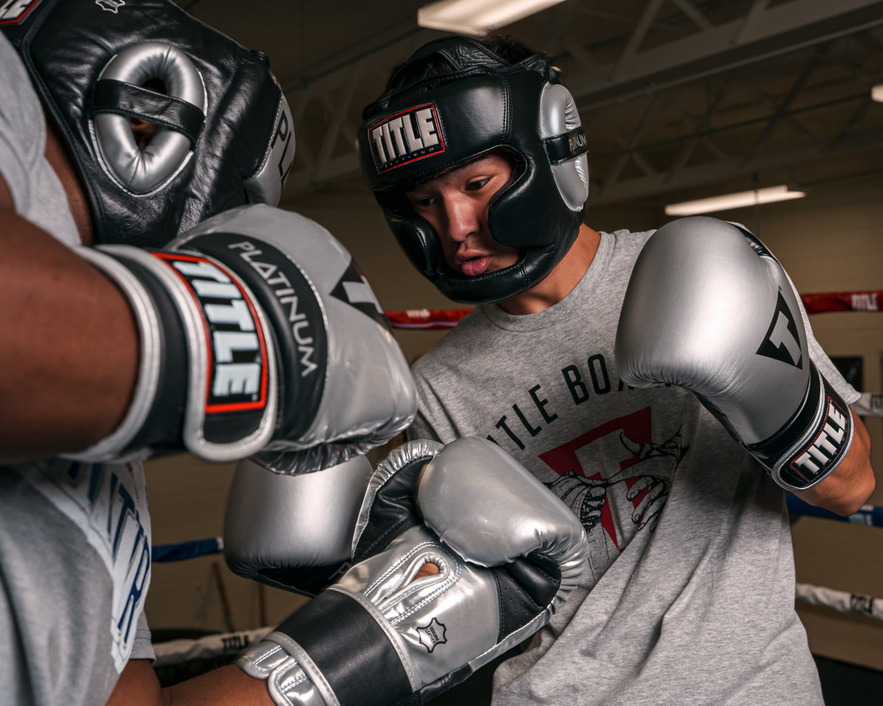 TITLE Platinum Premier Full Training Headgear 2.0
