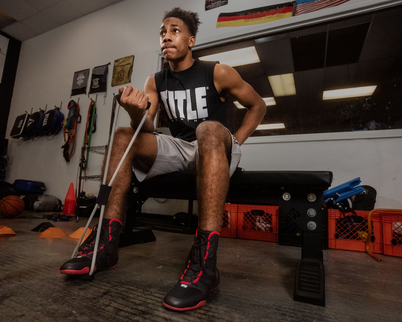 TITLE Boxing Total Balance Shoes
