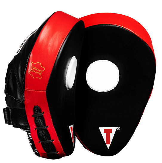 TITLE Boxing Incredi-Ball Leather Punch Mitts 2.0