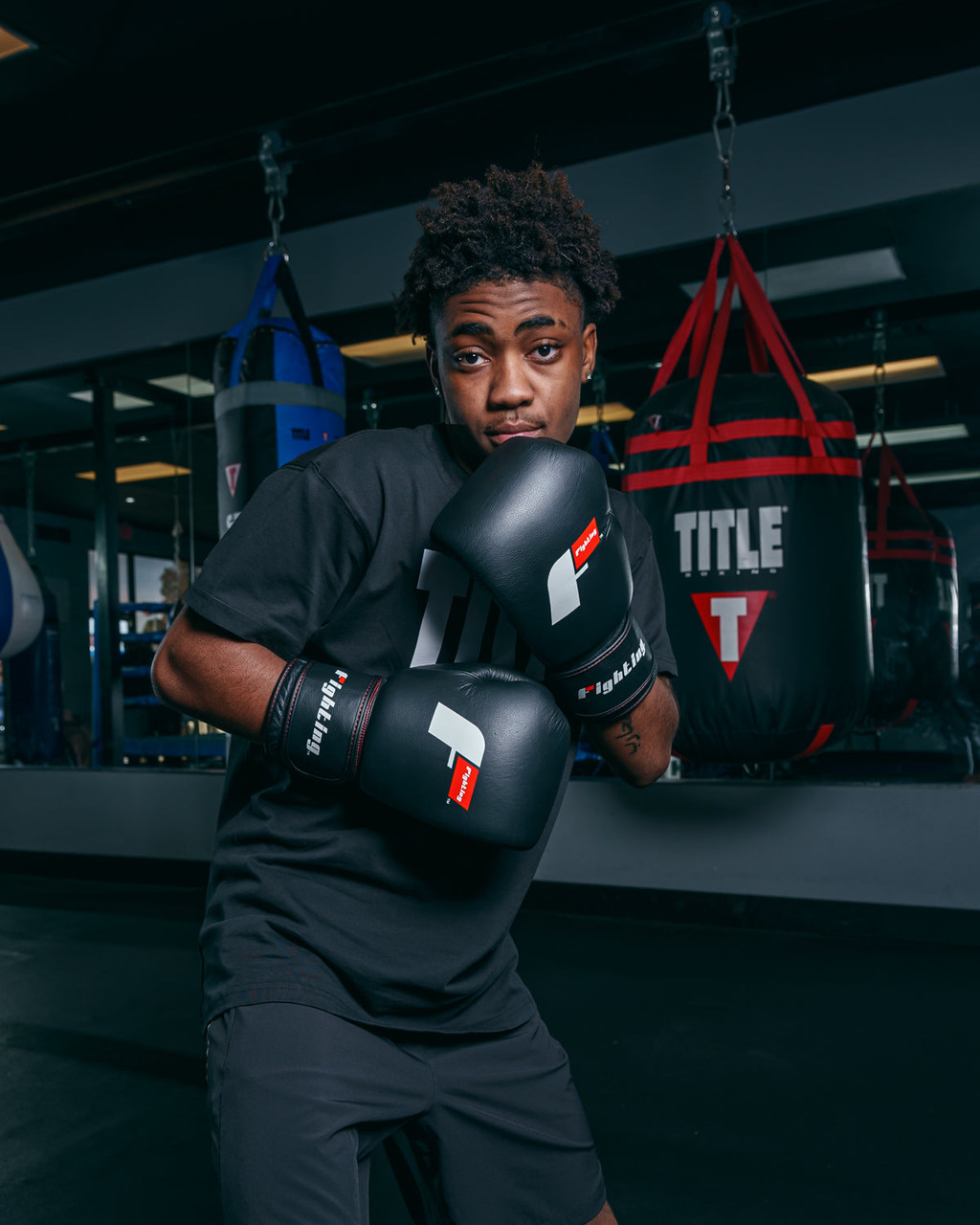 Fighting Leather Heavy Bag Boxing Gloves