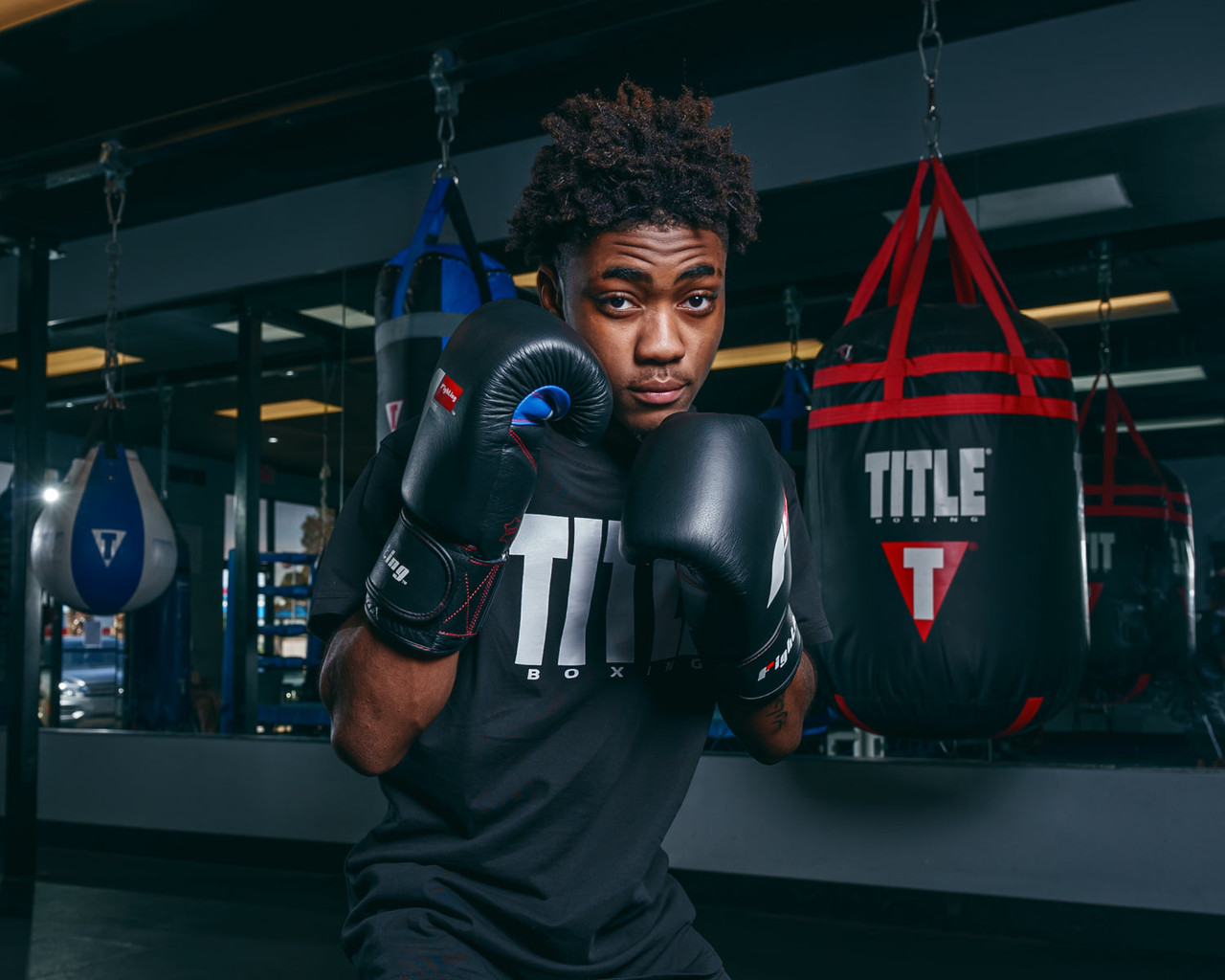 Fighting Leather Heavy Bag Boxing Gloves