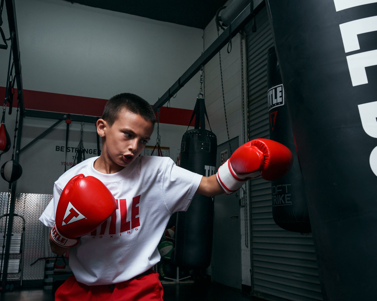 TITLE Classic Leather Super Bag Boxing Gloves 2.0