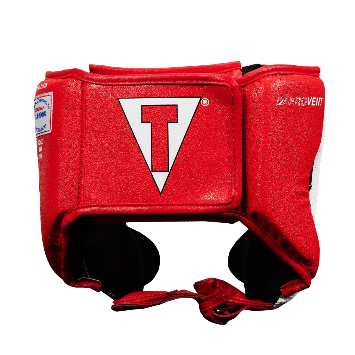 TITLE Boxing Aerovent Elite USA Boxing Competition Headgear – With Cheeks