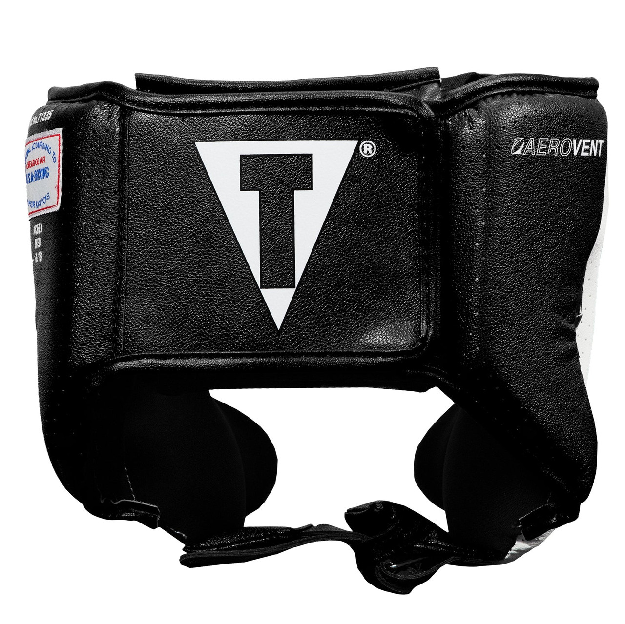 TITLE Boxing Aerovent Elite USA Boxing Competition Headgear – With Cheeks