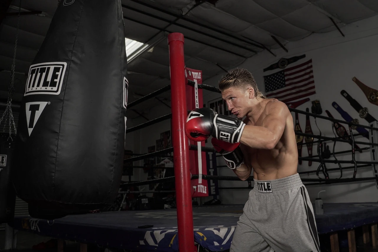 TITLE Boxing Speed-Trax Weighted Bag Boxing Gloves
