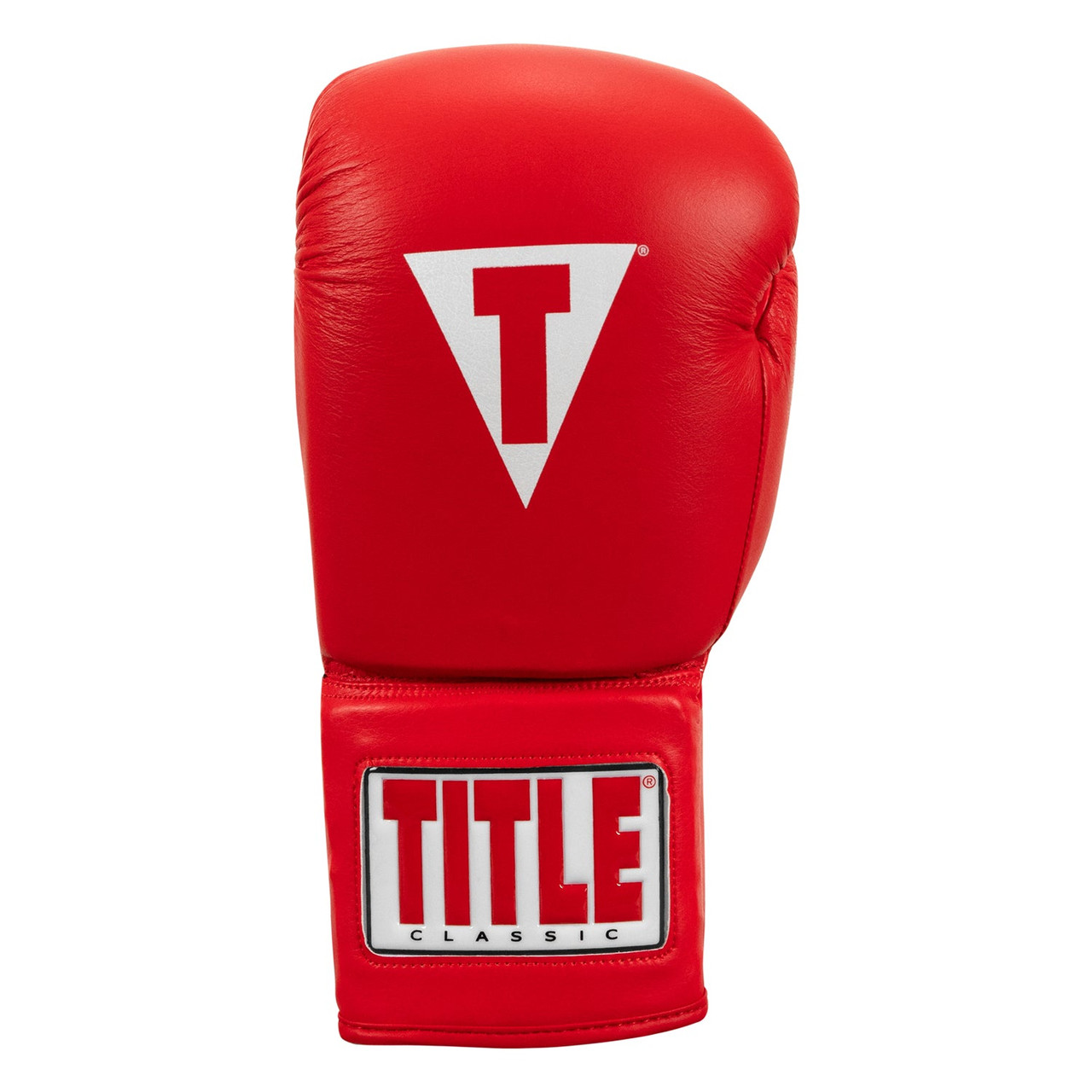 TITLE Classic Leather Lace Training Boxing Gloves 2.0