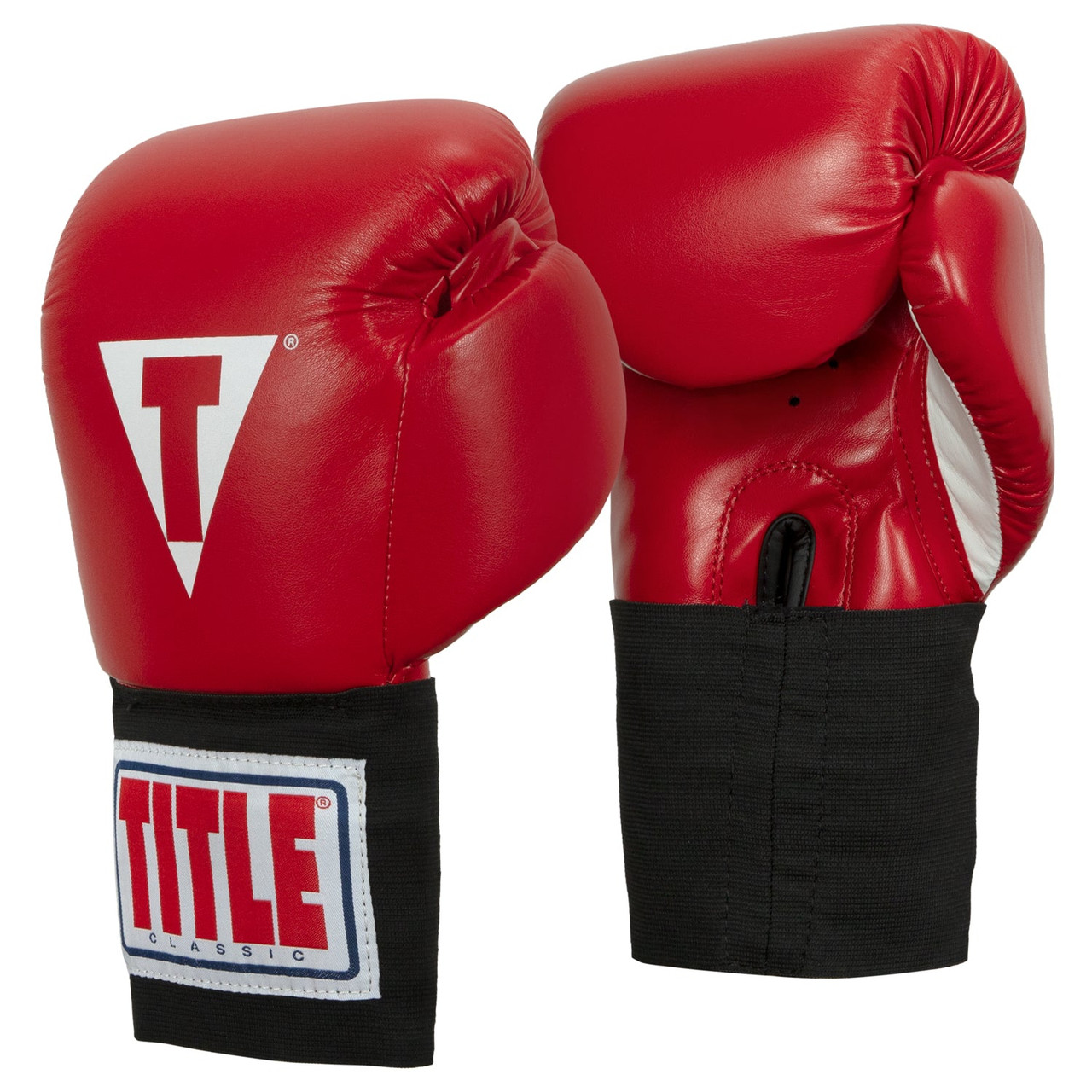 TITLE Classic USA Boxing Competition Boxing Gloves - Elastic