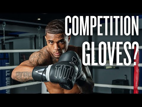 TITLE Classic USA Boxing Competition Boxing Gloves - Elastic