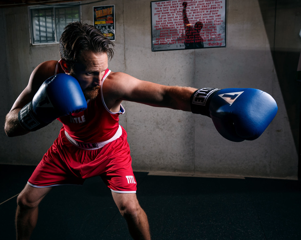 TITLE Boxing Masters USA Boxing Competition Boxing Gloves - Elastic