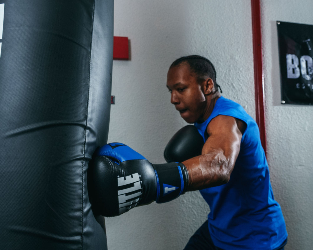 TITLE Boxing Dynamic Strike Heavy Bag Boxing Gloves