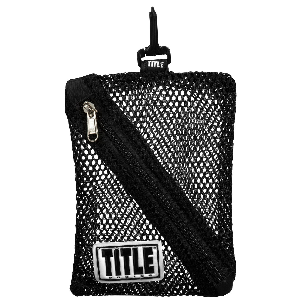TITLE Boxing Clip On Mesh Hand Wrap Bag