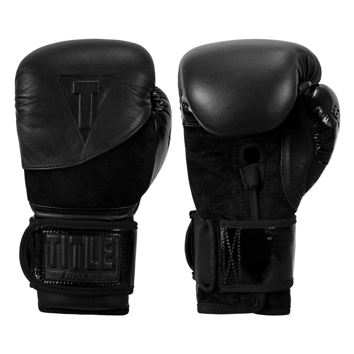 TITLE Black Blitz Bag Boxing Gloves