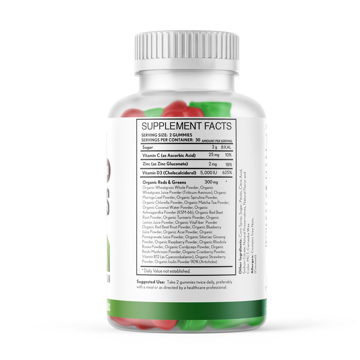 ICON Muscle Superfoods Gummies - Reds & Greens
