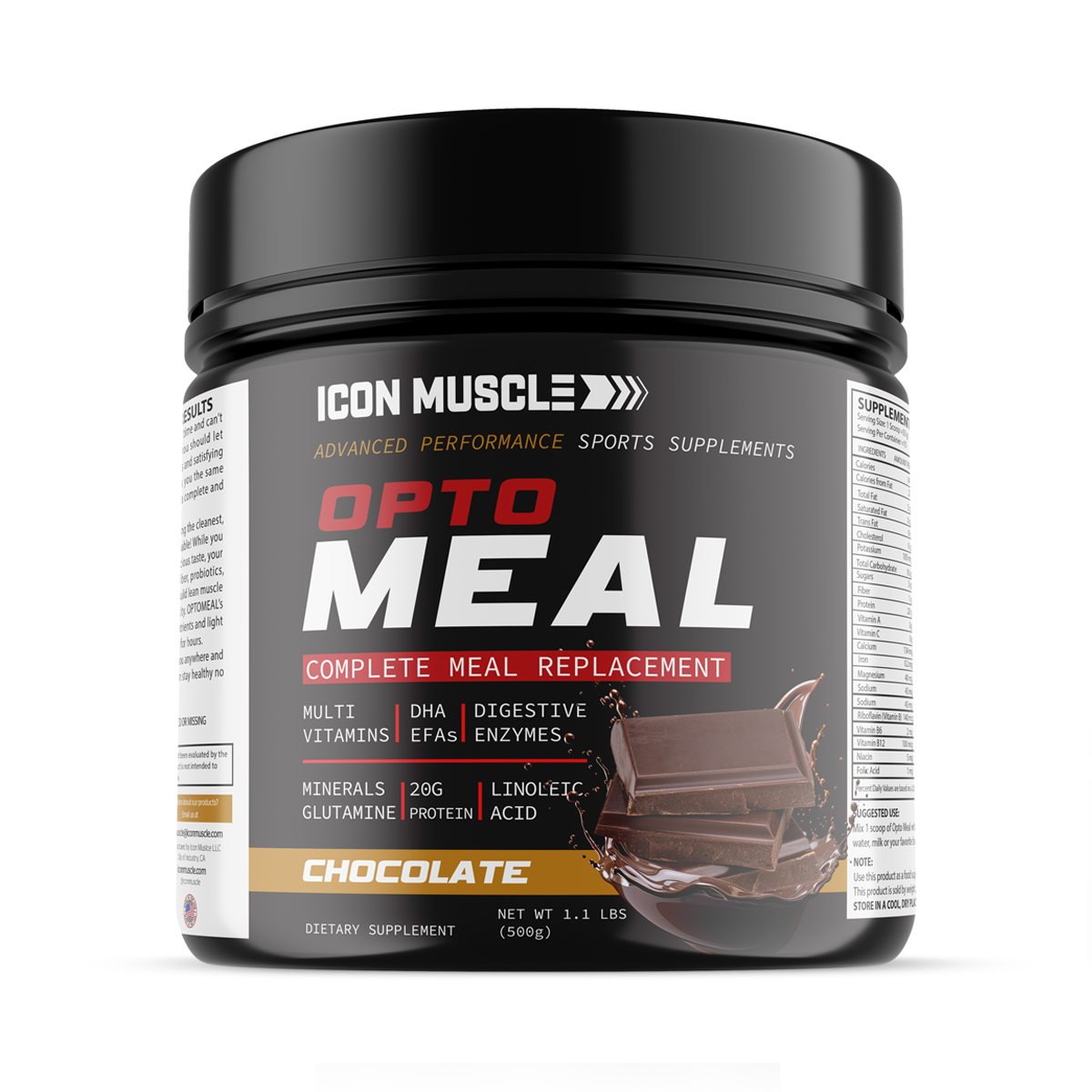 ICON Muscle Opto Meal - Chocolate Cake