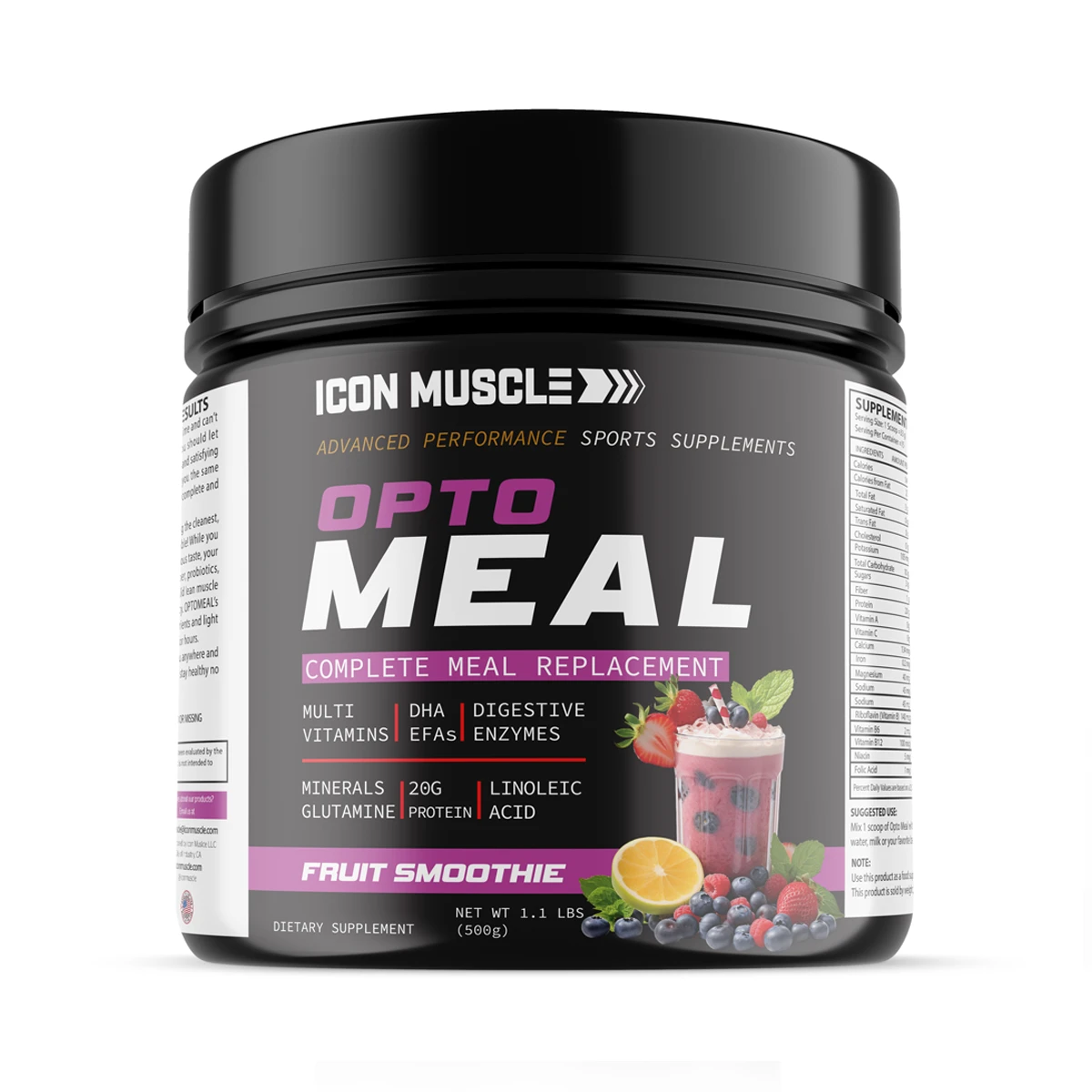 ICON Muscle Opto Meal - Fruit Smoothie