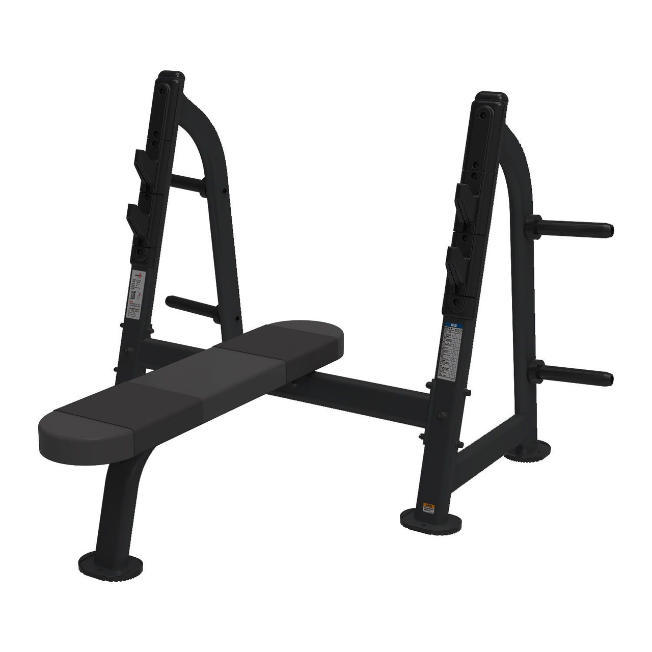 Fitness First Bench Press with Olympic Weight Plate Storage